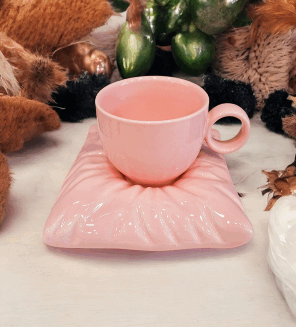 šolja, šolja za kafu, šolja zaremine 180ml, šolja pink boje