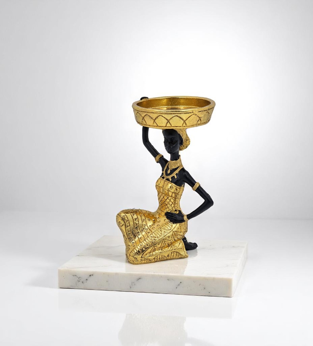 dekoracija, dekorativna figura, afro figura