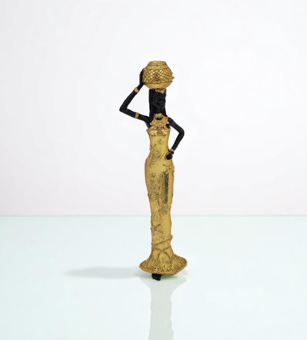 dekoracija, afro figuram figura od polirezina