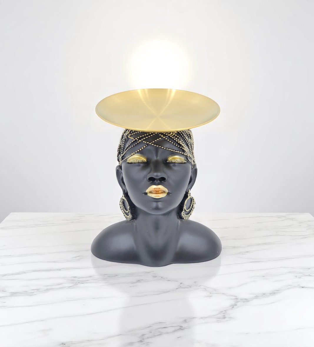dekoracija, afro dekoracija, figura crnkinje