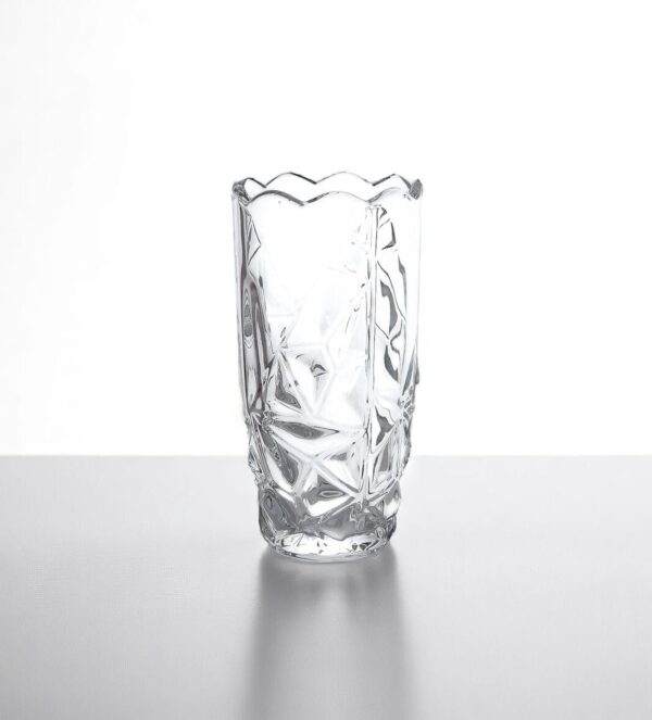 vaza, staklena vaza, vaza visine 24,5cm