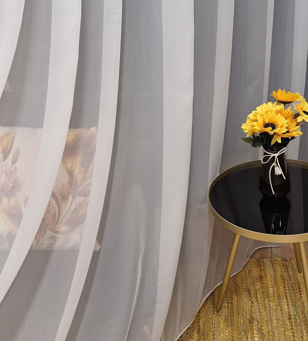 Zavesa markizet - boja: bela - šifra: 6681 - Slika 2