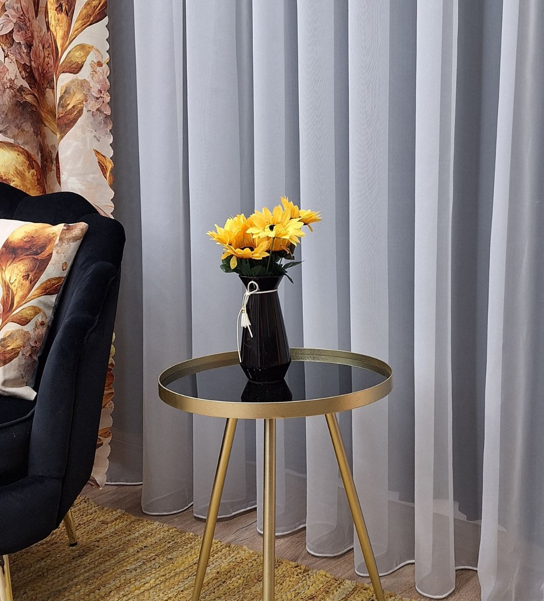 Zavesa markizet - boja: bela - šifra: 6681 - Slika 3