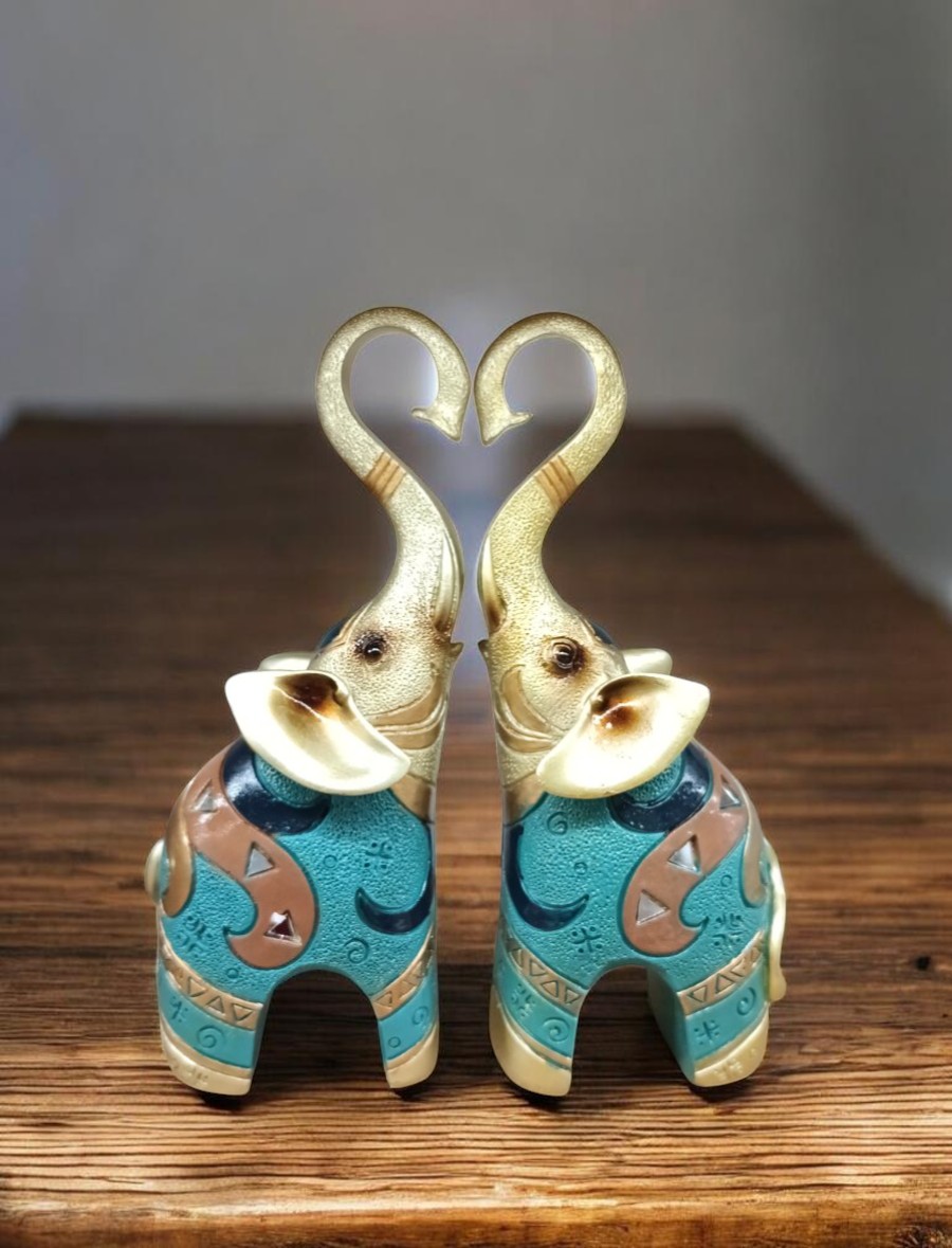 FIGURA SLON POLIREZIN 21cm 80020