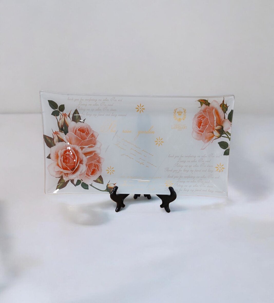 Staklena tacna 33x16cm 80671