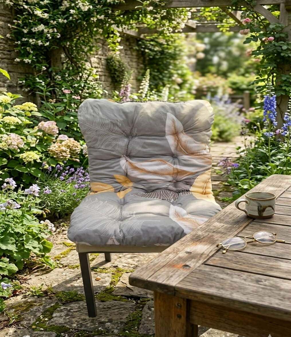 jastuk za stolicu, stoličare, bašta, stolice, podmetači za stolice, sedalice