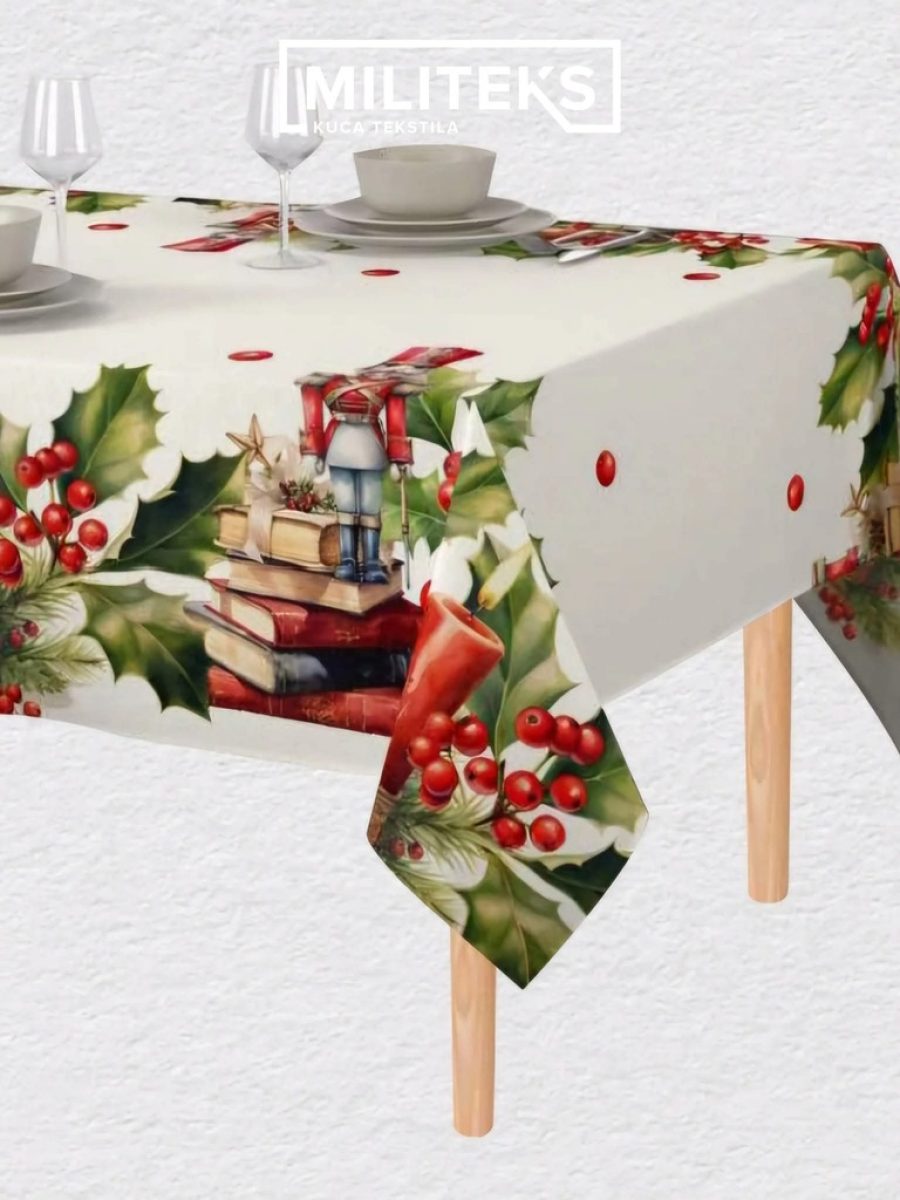 novogodišnje platno, novogodišnji stolnjak, novogodišnji stolnjaci, dekoracija, dekoracija za novu godinu,l novogodišnja trpeza