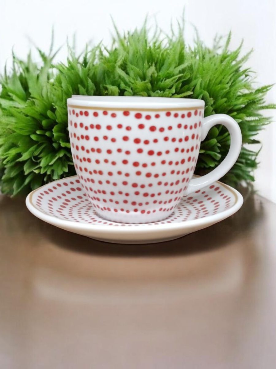 20039 PORCELAN SET ZA KAFU 61 (CRV.TACKICE)