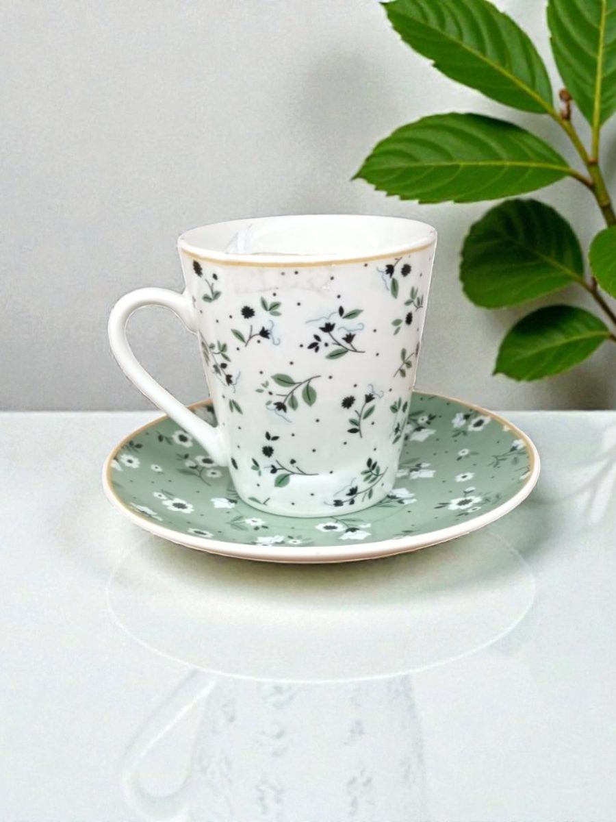 20075 PORCELAN SET ZA KAFU 150ml 61 (FLOWERS)