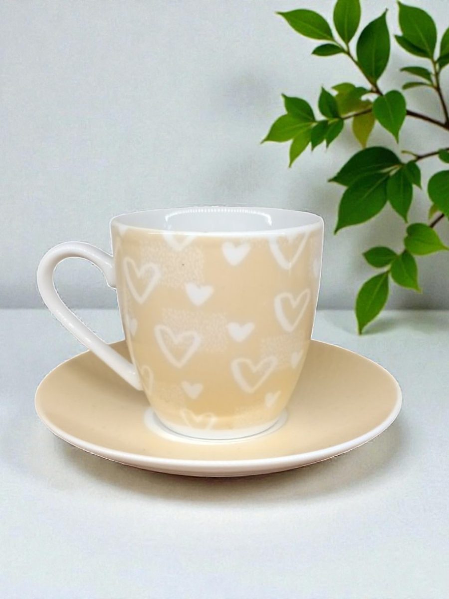 20079 PORCELAN SET ZA KAFU 160m 61 (SRCAZUTI)