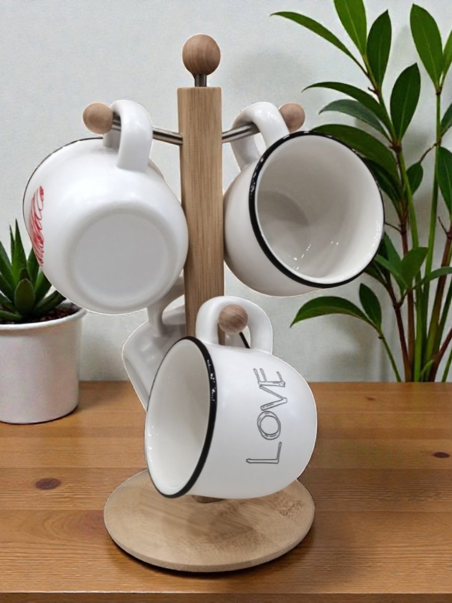 20126 PORCELAN SOLJA NA STALKU 190ml 41 LOVE