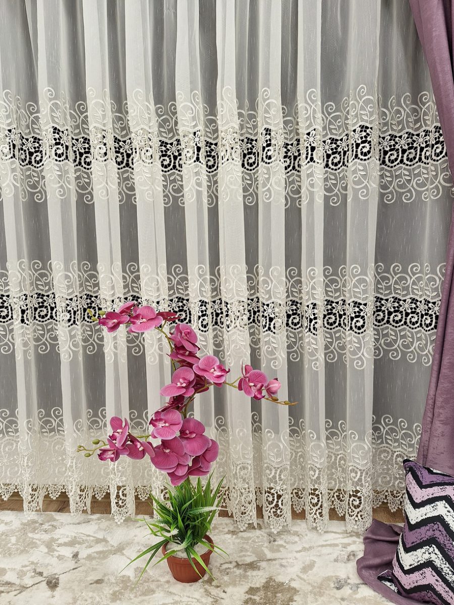 zavese, zavese sa čipkom, zavese od bambusa, elegantne zavese, čipka,