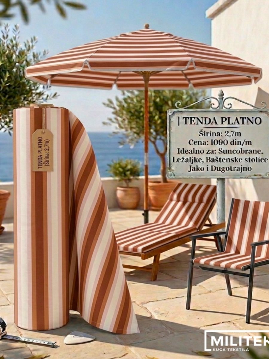 3433 tenda braon ombre