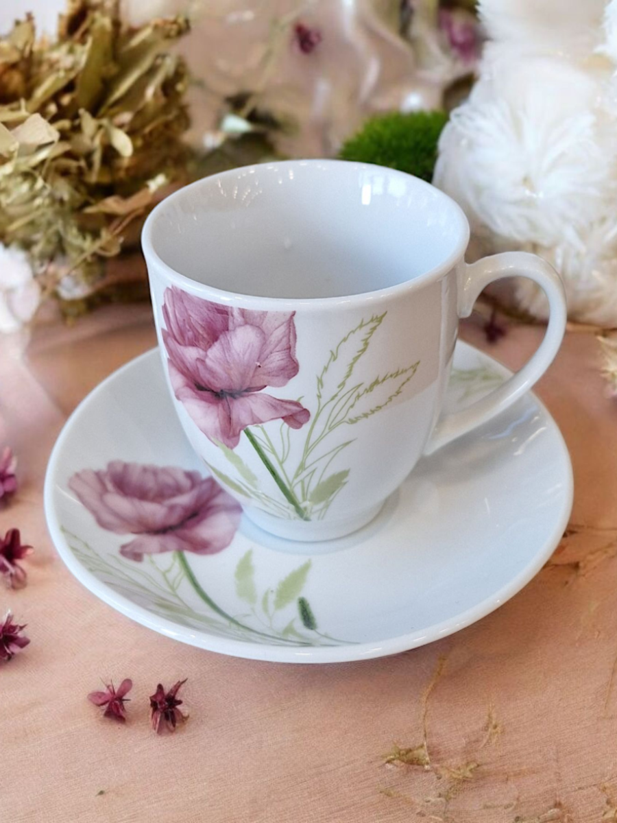 šolje za kafu, cvetne šolje za kafu