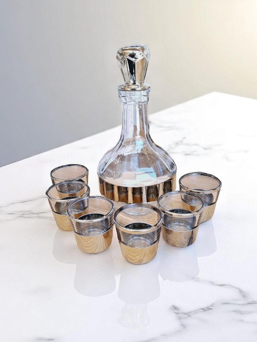 set flaša, flaša sa čašama, čaše za rakiju sa flašom