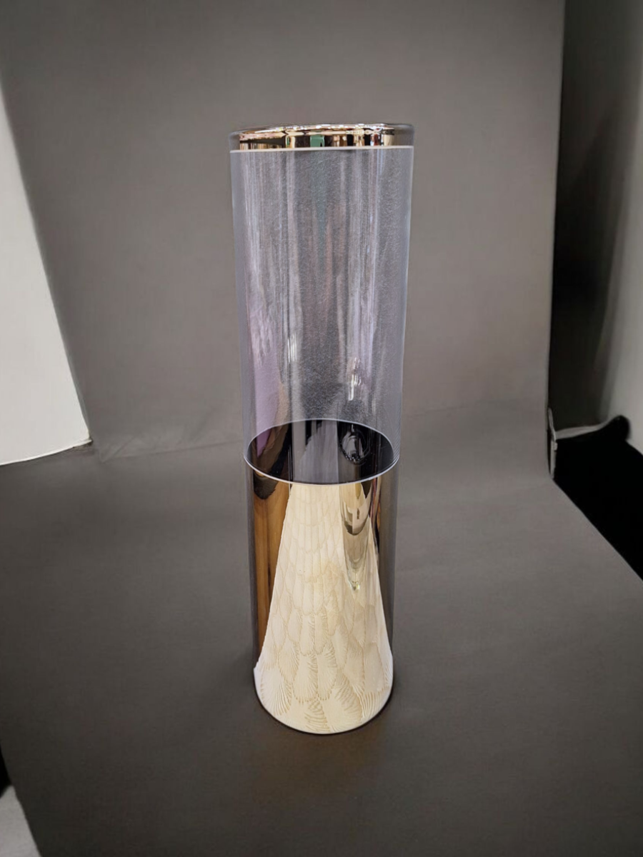 vaza, zlatna vaza, vaza sa zlatnim ringom