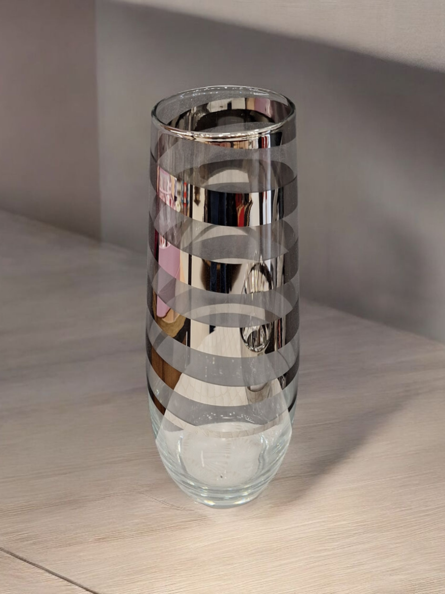 vaza, srebrna vaza, vaza za cveće, dekorativna vaza