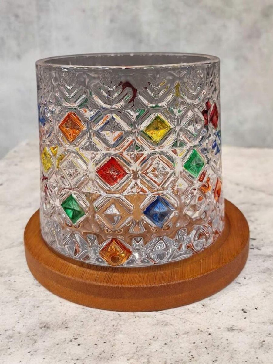 čaše za viski, rotirajuće čaše, čaše koje se okreću