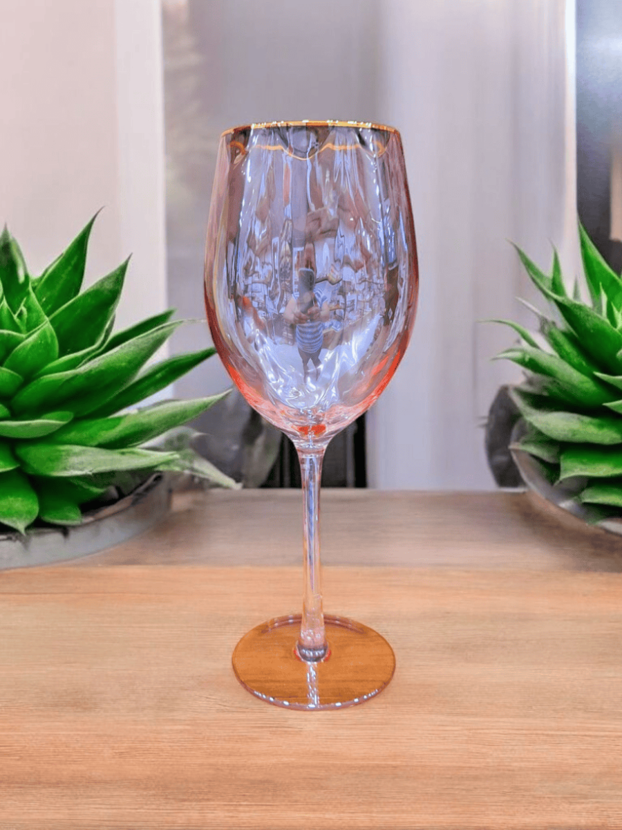 čaše za vino, čaše, roze čaše, elegantne čaše, unikatne čaše