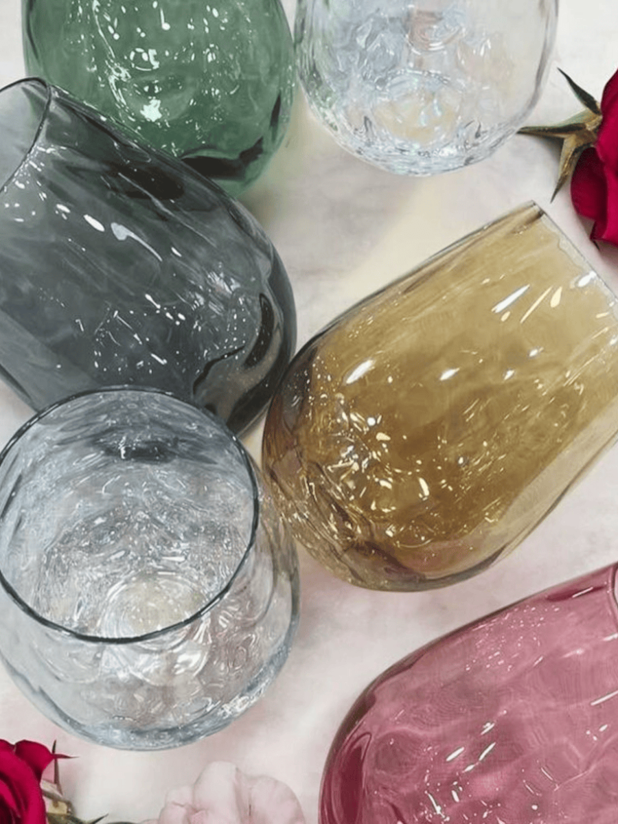 šarene čaše za vodu, set čaša, set čaša mix color, čaše