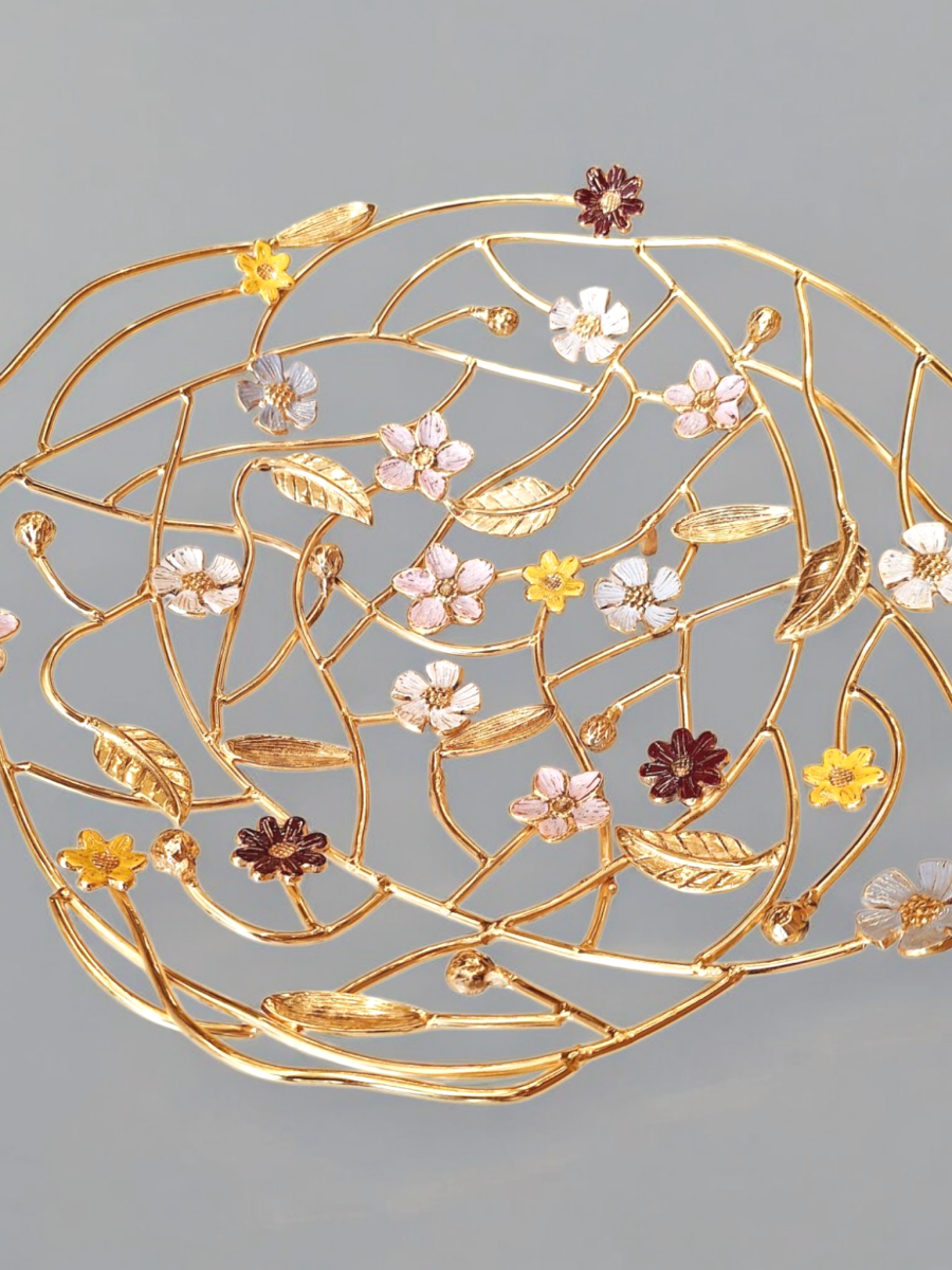 činija, činija daisy, činija daisy multicolor, ukrasna činija, dekorativna činija, činije