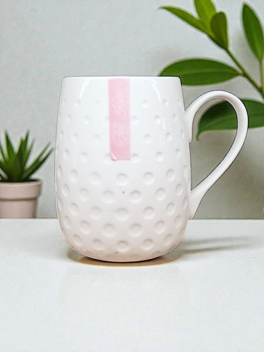 60206 SOLJA ZA CAJ BELA KAP.ROSE