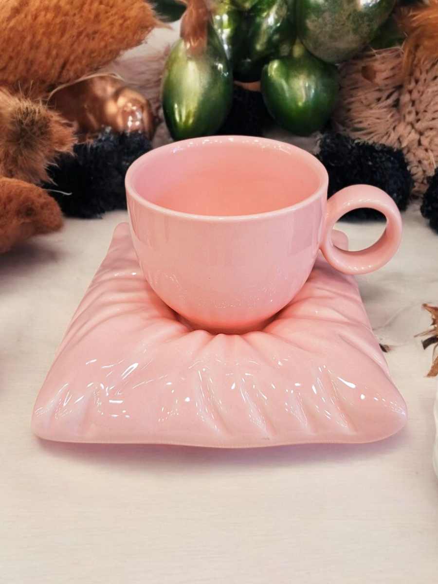 šolja, šolja za kafu, šolja zaremine 180ml, šolja pink boje