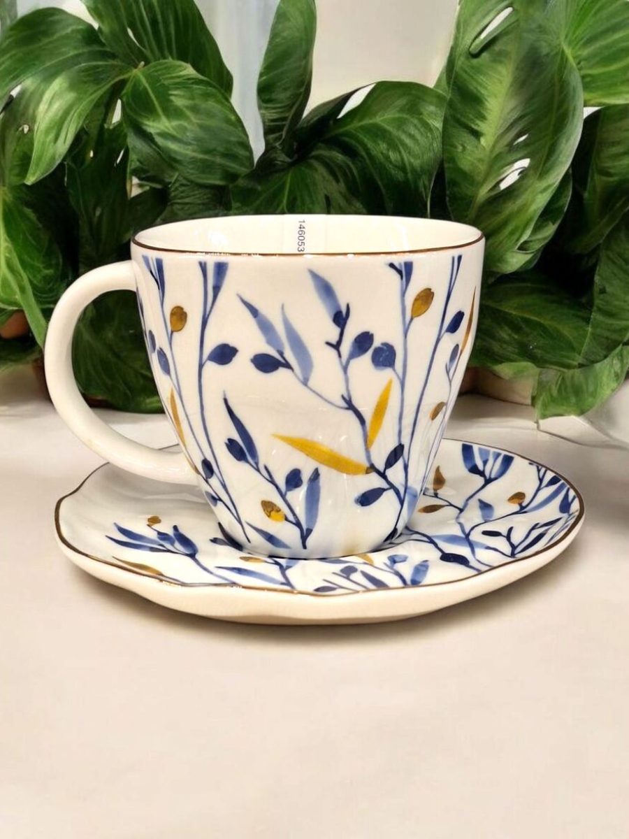Šolje za kafu, šolje plavi cvet,