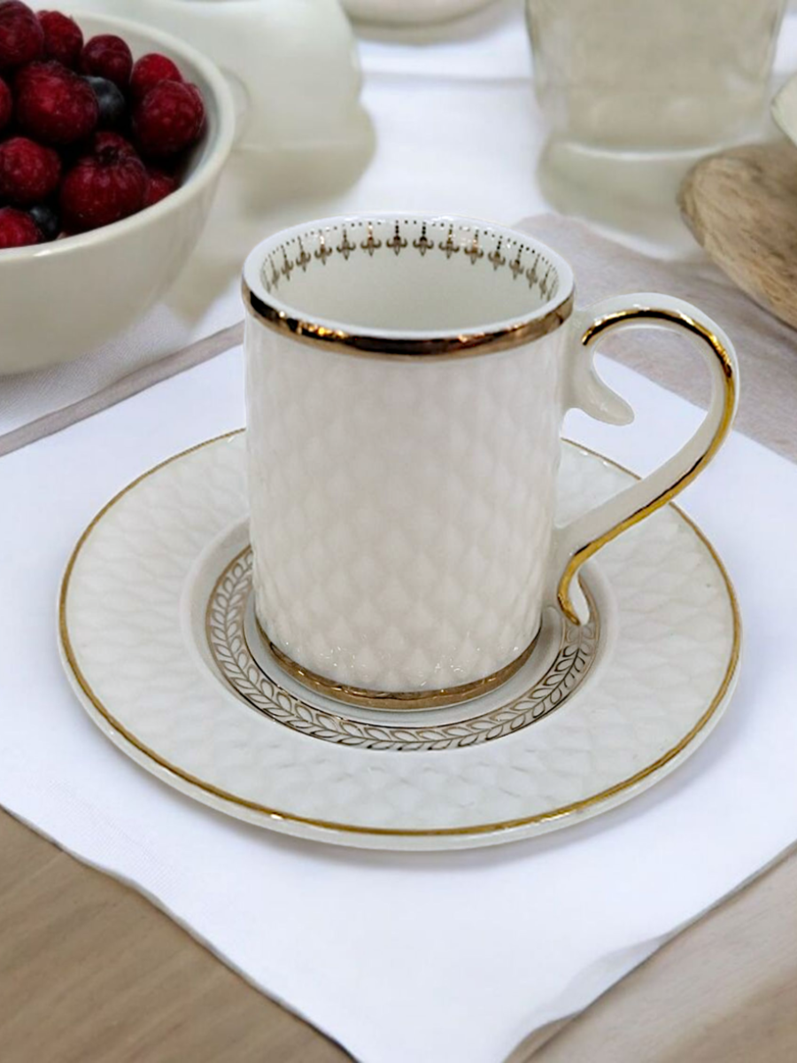 šolje za kafu, elegantne šolje za kafu, šolje za kafu sa zlatnim detaljima