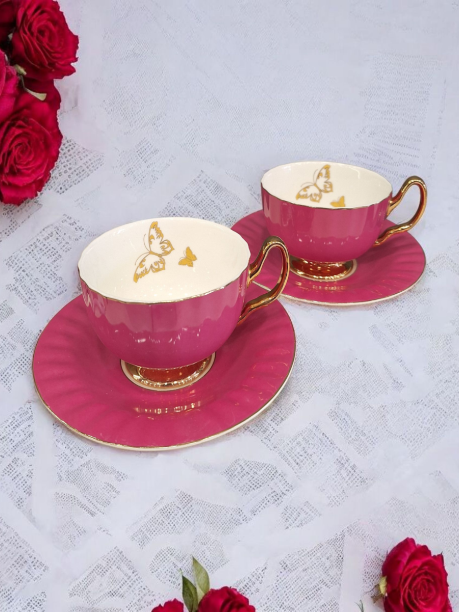 roze šolje za kafu, šolje za kafu, lepe šolje, neobične šolje,