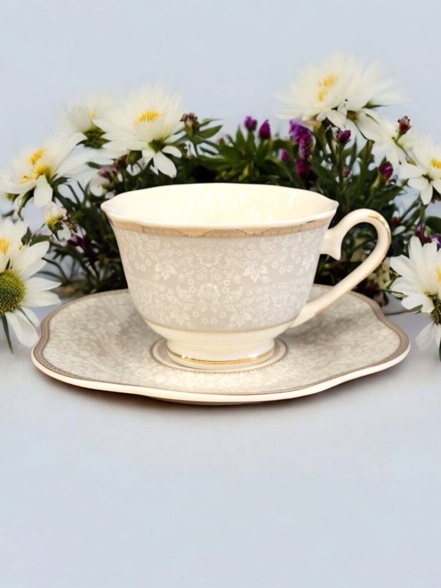 šolje za kafu, šolje za kafu flower grey, elegantne šolje, unikatne šolje, set šolja za kafu