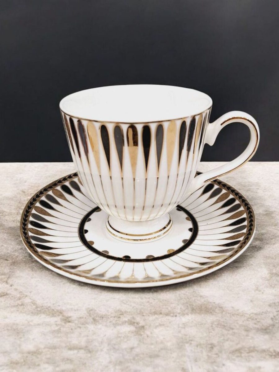 šolje za kafu, elegantne šolje za kafu, gold line šolje za kafu