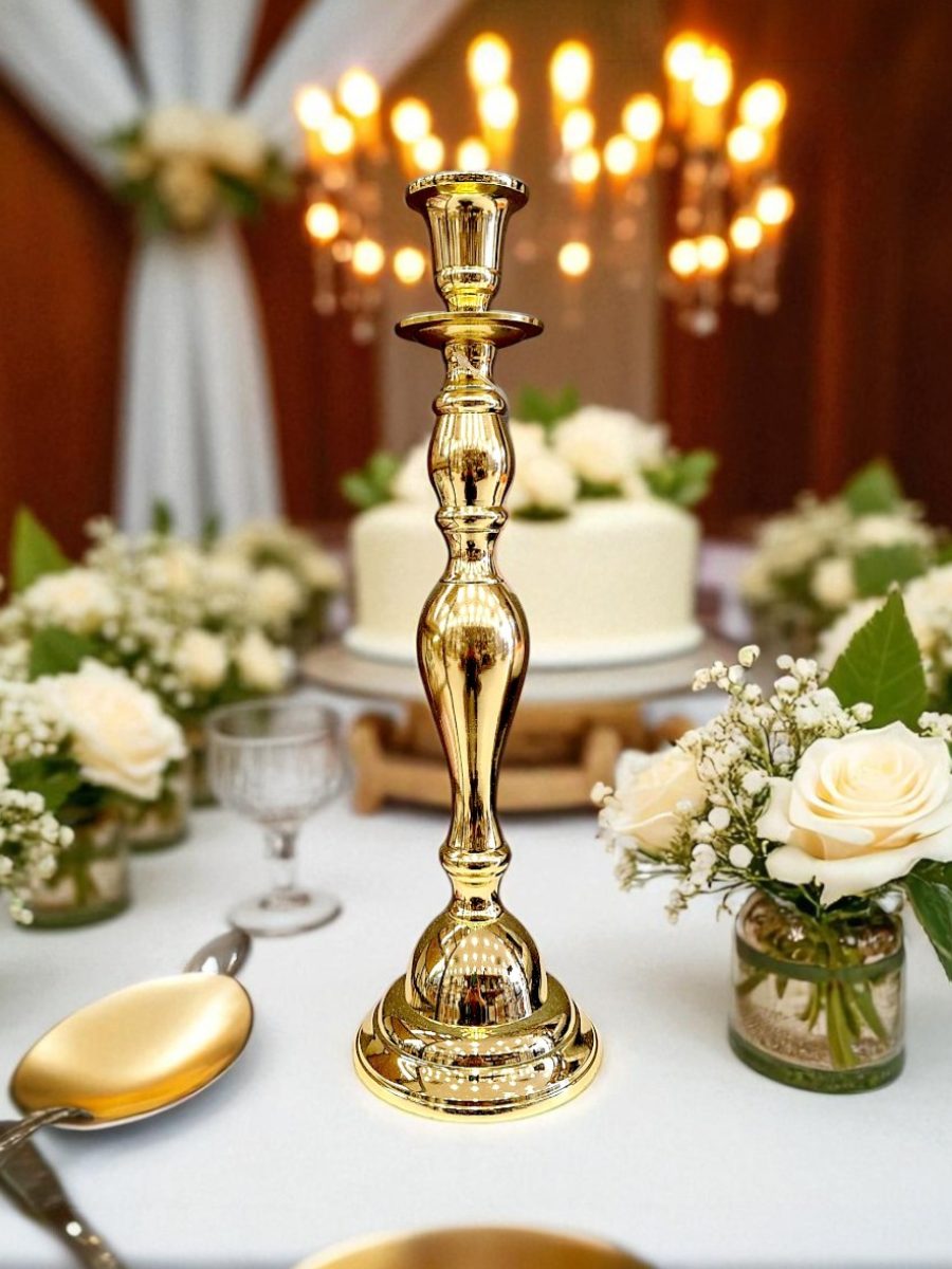 svećnjak, zlatni svećnjak, elegantni svećnjaci, elegantni svećnjak