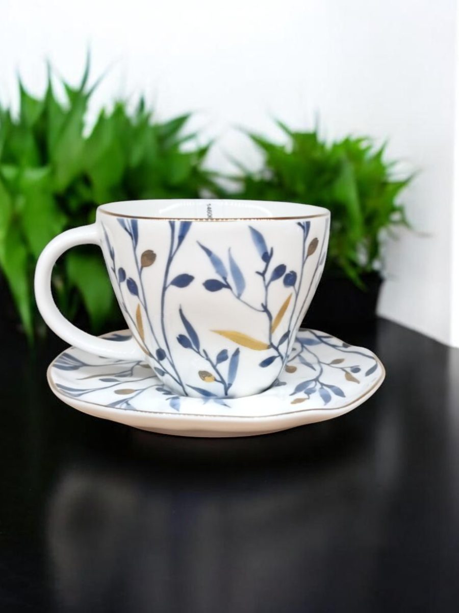 60381 SOLJE SET2 125ML BLUE FLOWER