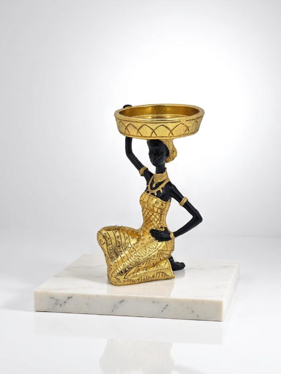 dekoracija, dekorativna figura, afro figura