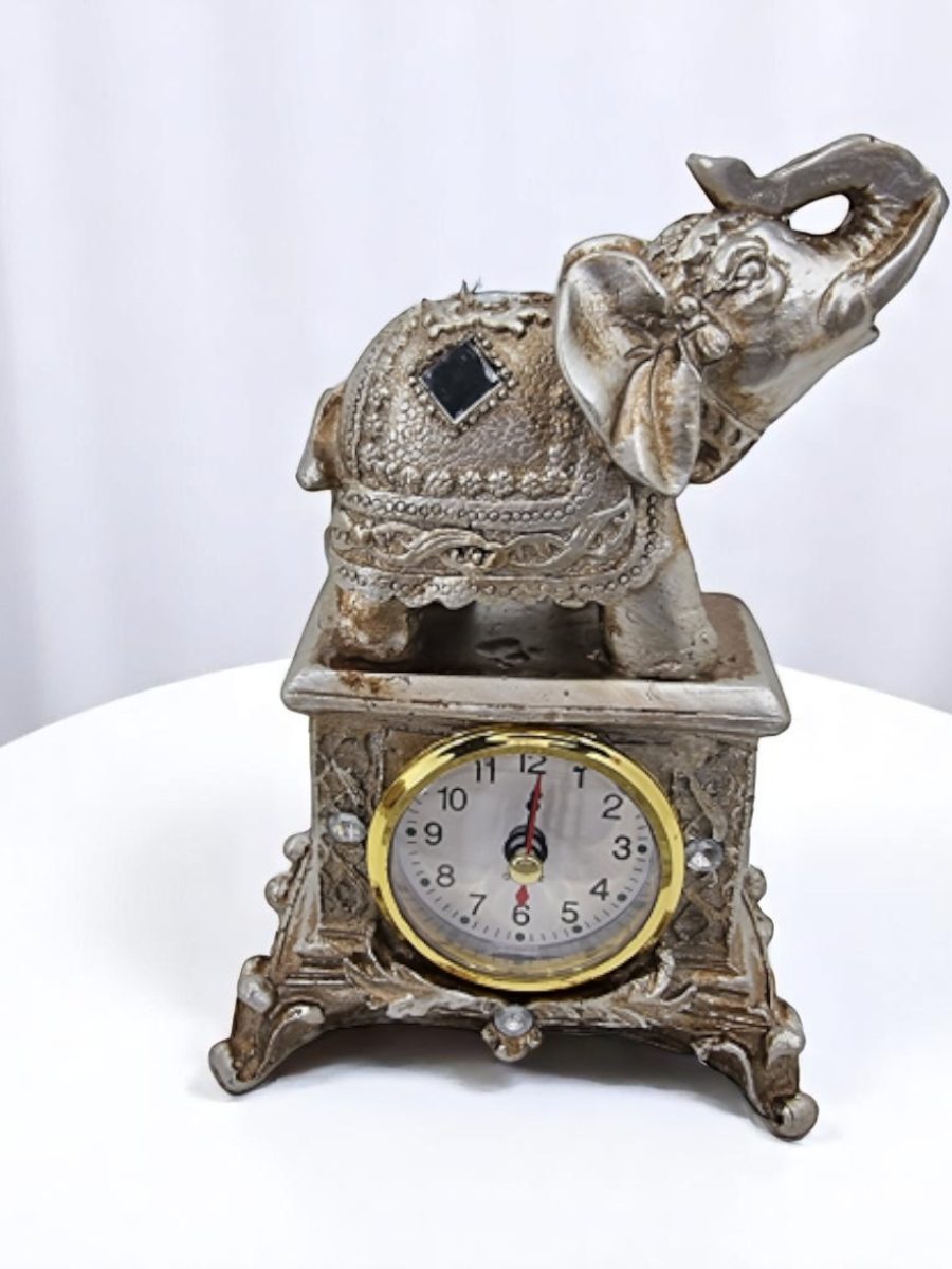 dekorativna figura, dekorativni ast, figura slona od polirezina