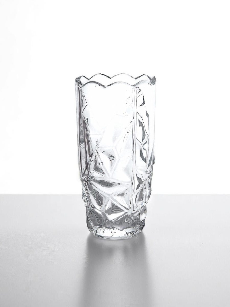 vaza, staklena vaza, vaza visine 24,5cm