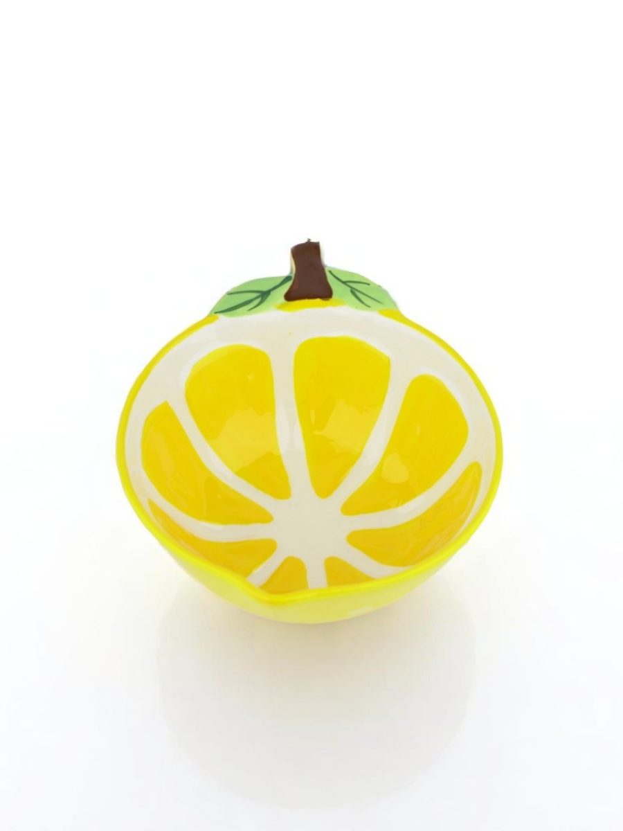 činija, činija sa dezenom limuna, činija kao dekoracija