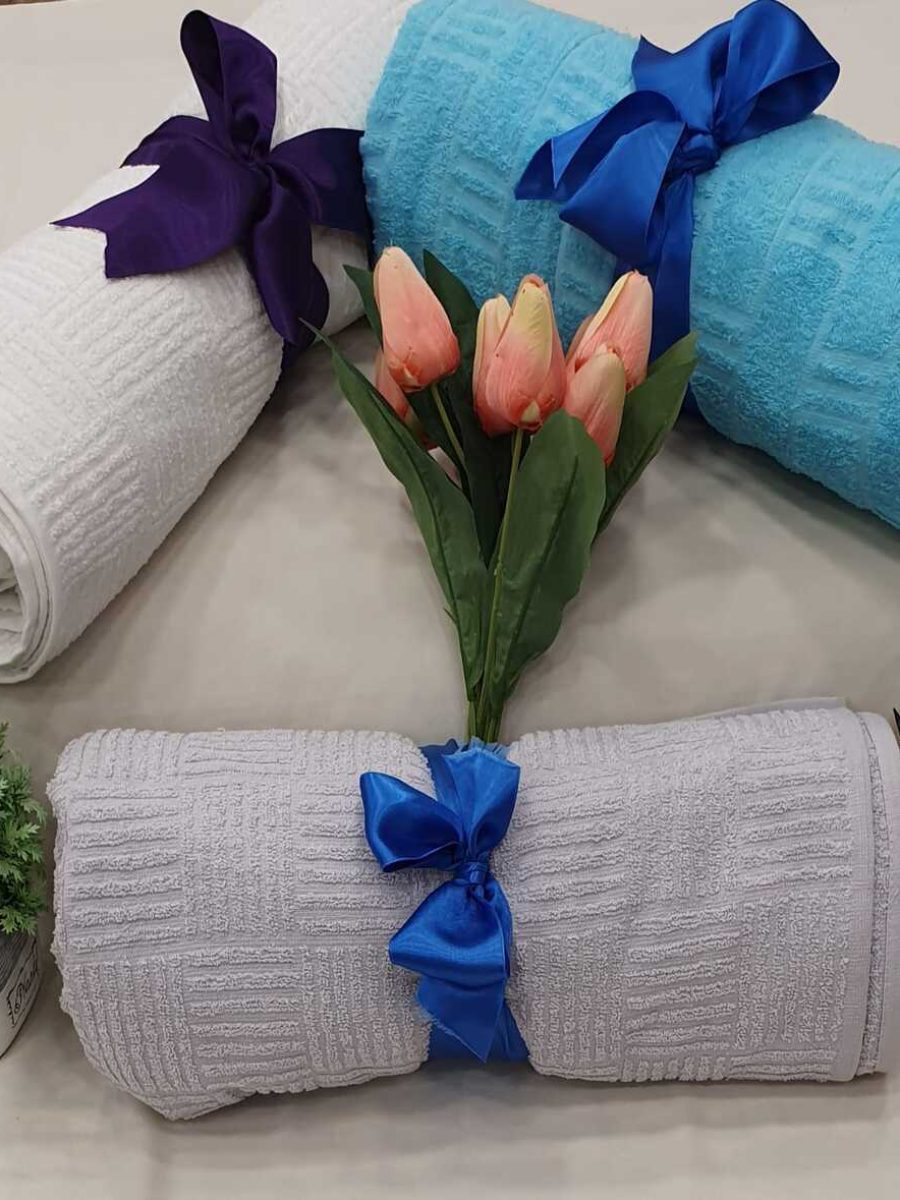 Frotirski prekrivač-200cm x 220cm-sivi