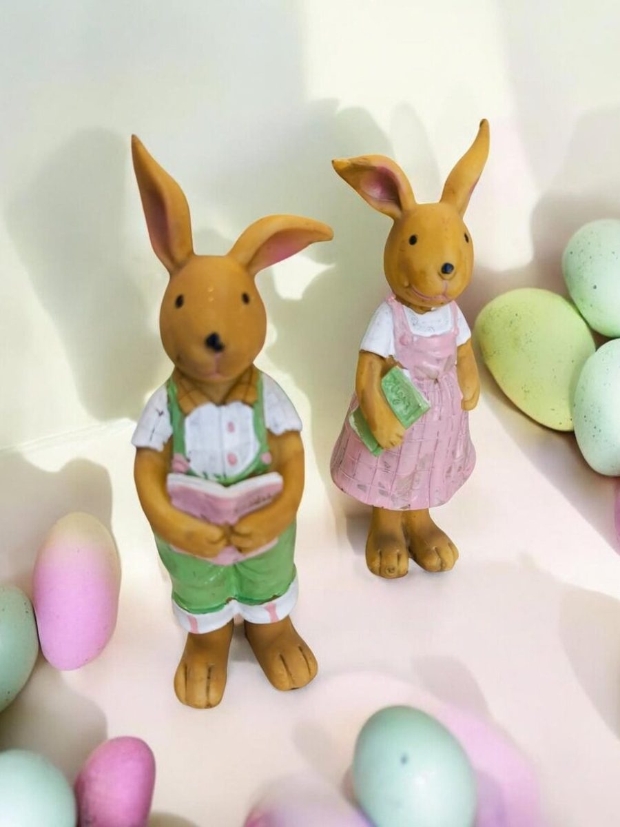 Keramički zec par 80805