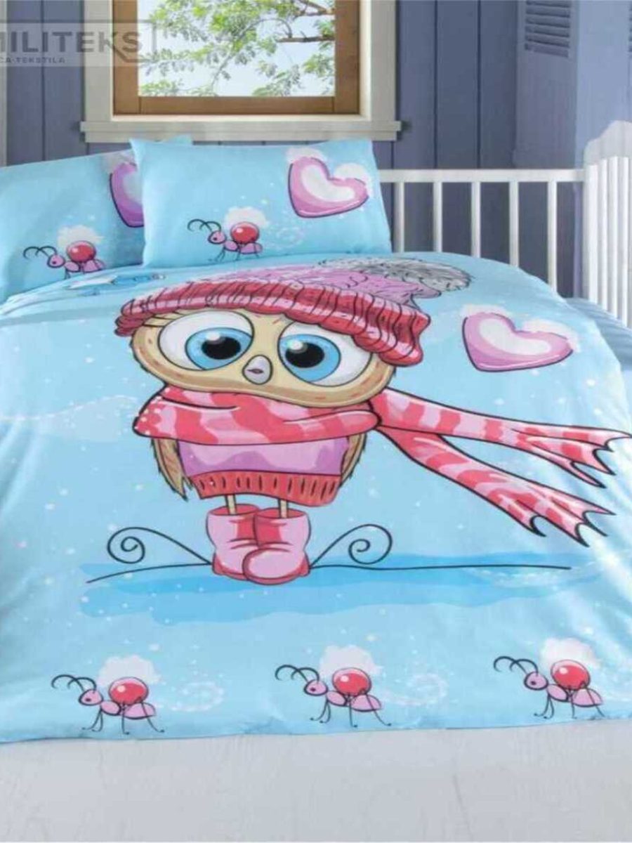 Pamučna posteljina za krevetac-5 Pamučna posteljina za krevetac-5