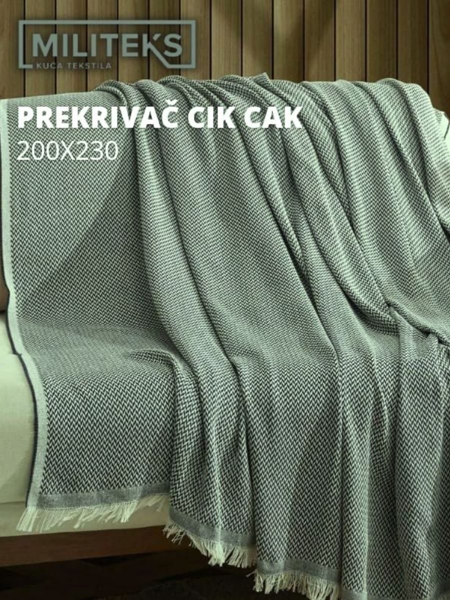 Prekrivač cik cak 6