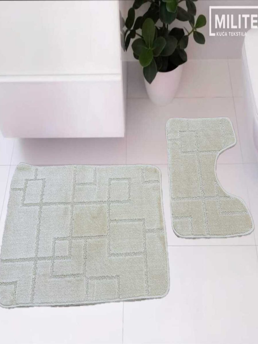 Set 21 prostirki za kupatilo 60x100cm drap