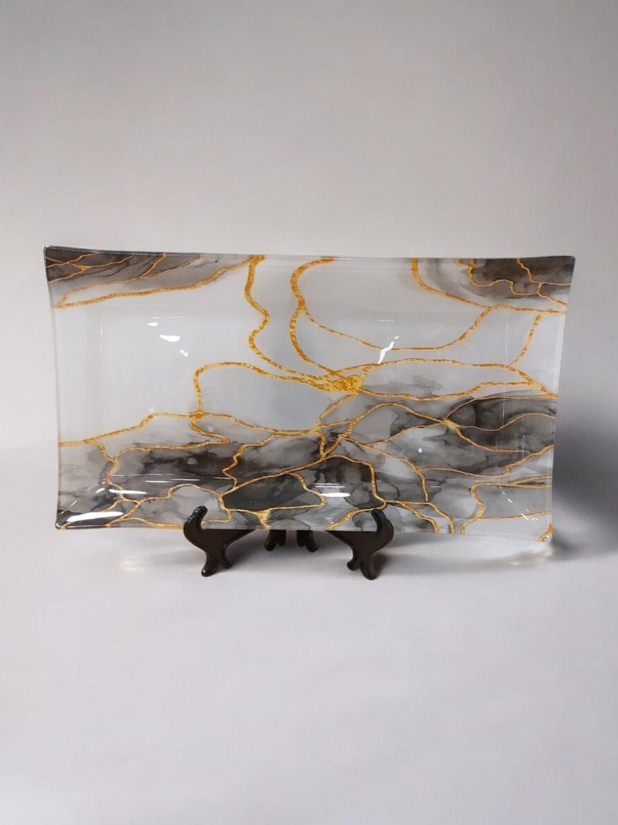 Staklena tacna 40427