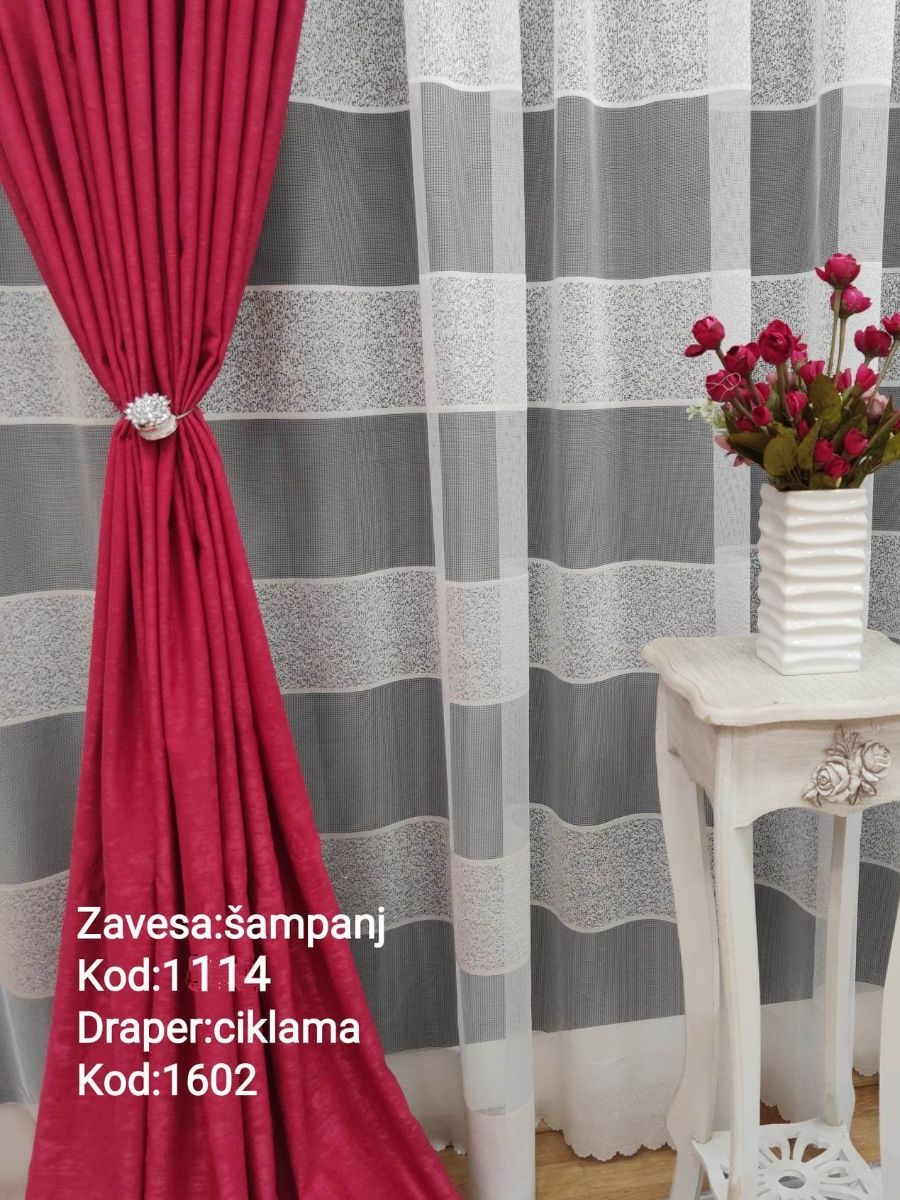 zavesa, zavesa grčki til