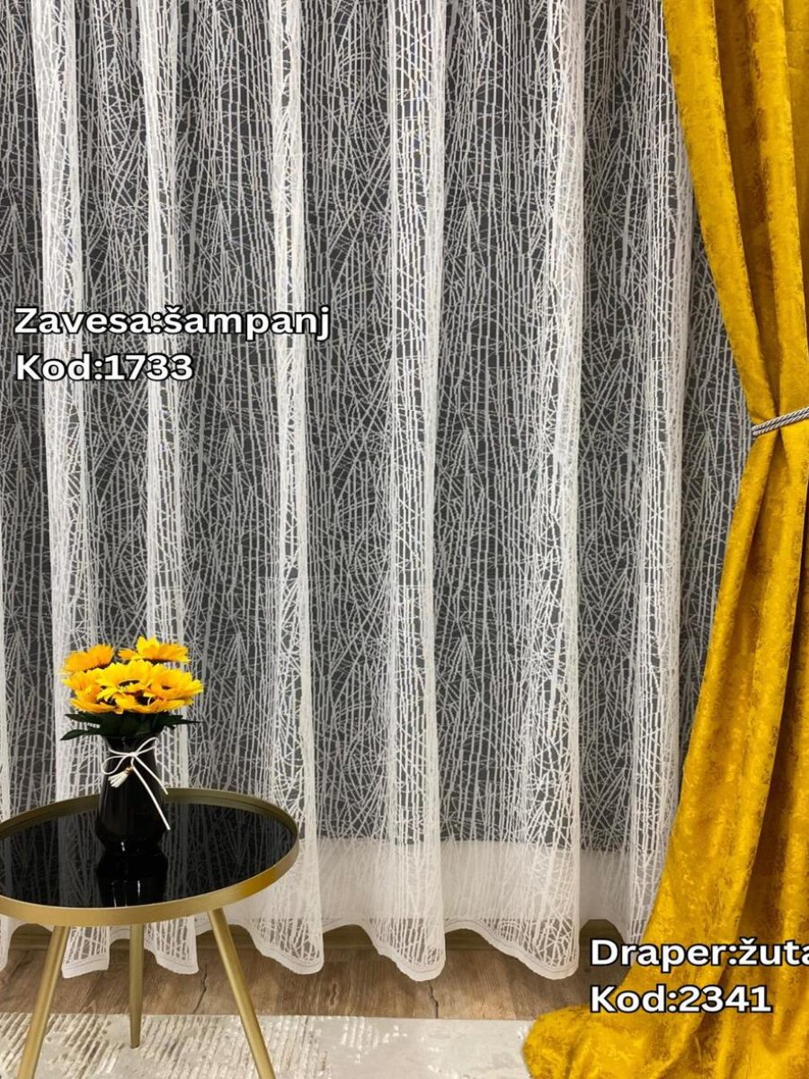 Zavesa 1733