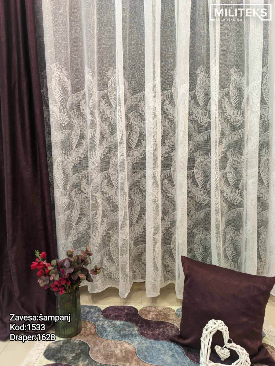 Zavesa grčki til 1533-1